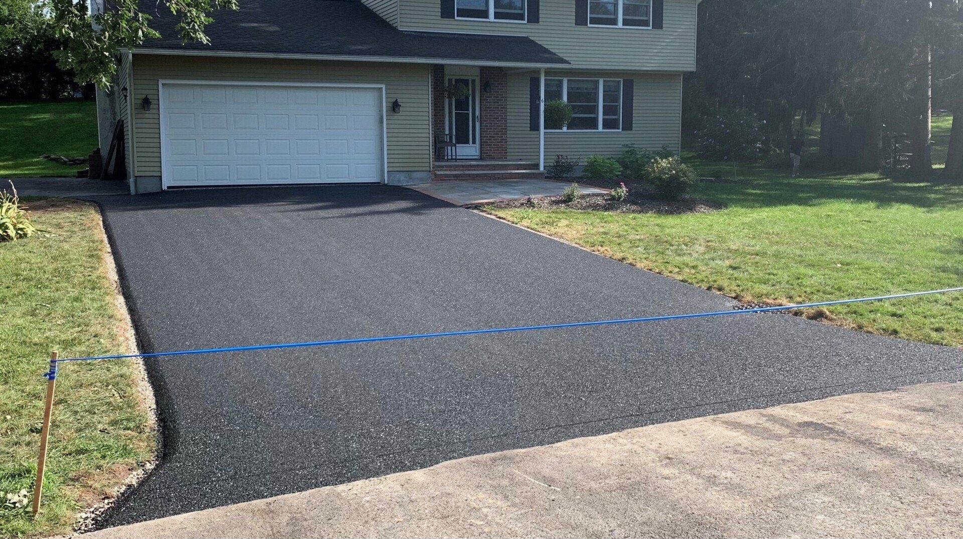 Residential Driveway Transformation - After